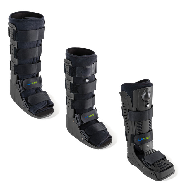 United Ortho Cam Walker Fracture Boot, Small, Black : : Health &  Personal Care