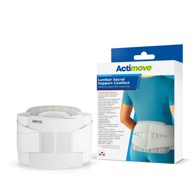 Actimove® Sports Edition Back Support 4 Stays Adjustable Double Layer -  Activaide Médical Équipement